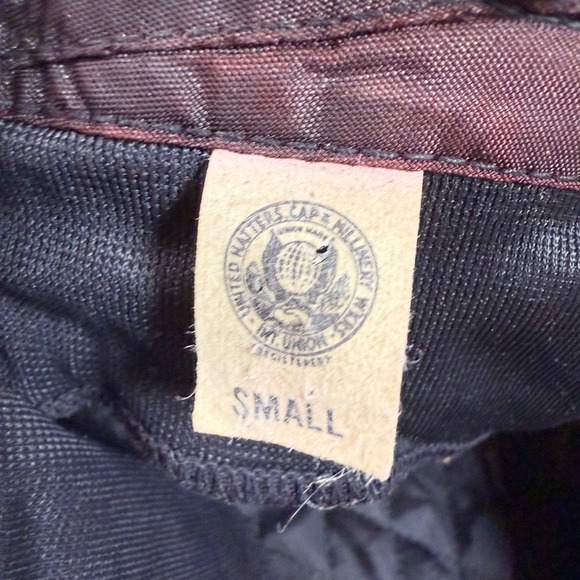 Vintage Black Faux Fur Hat Union Made Small Winter Warm Cosplay‎ Costume - Picture 2 of 6